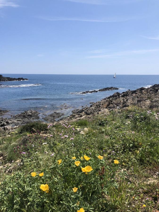 Beachfront Duplex With Terrace And Sea Views - Cadaques Exterior photo